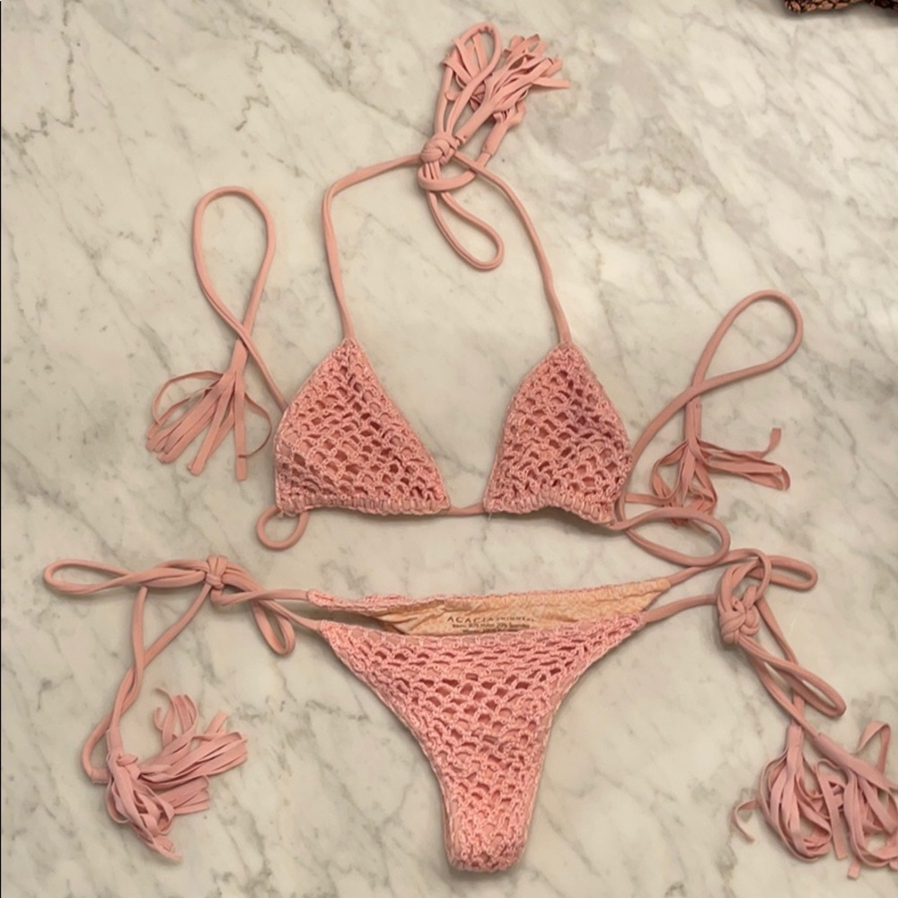 Baby Pink acacia Hummuhummu Bikini